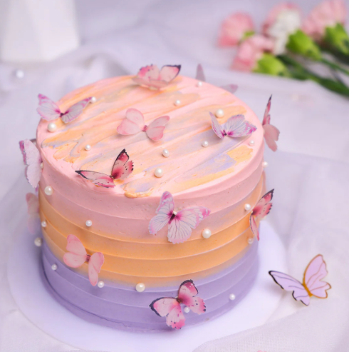 Twilight Flutter Cake