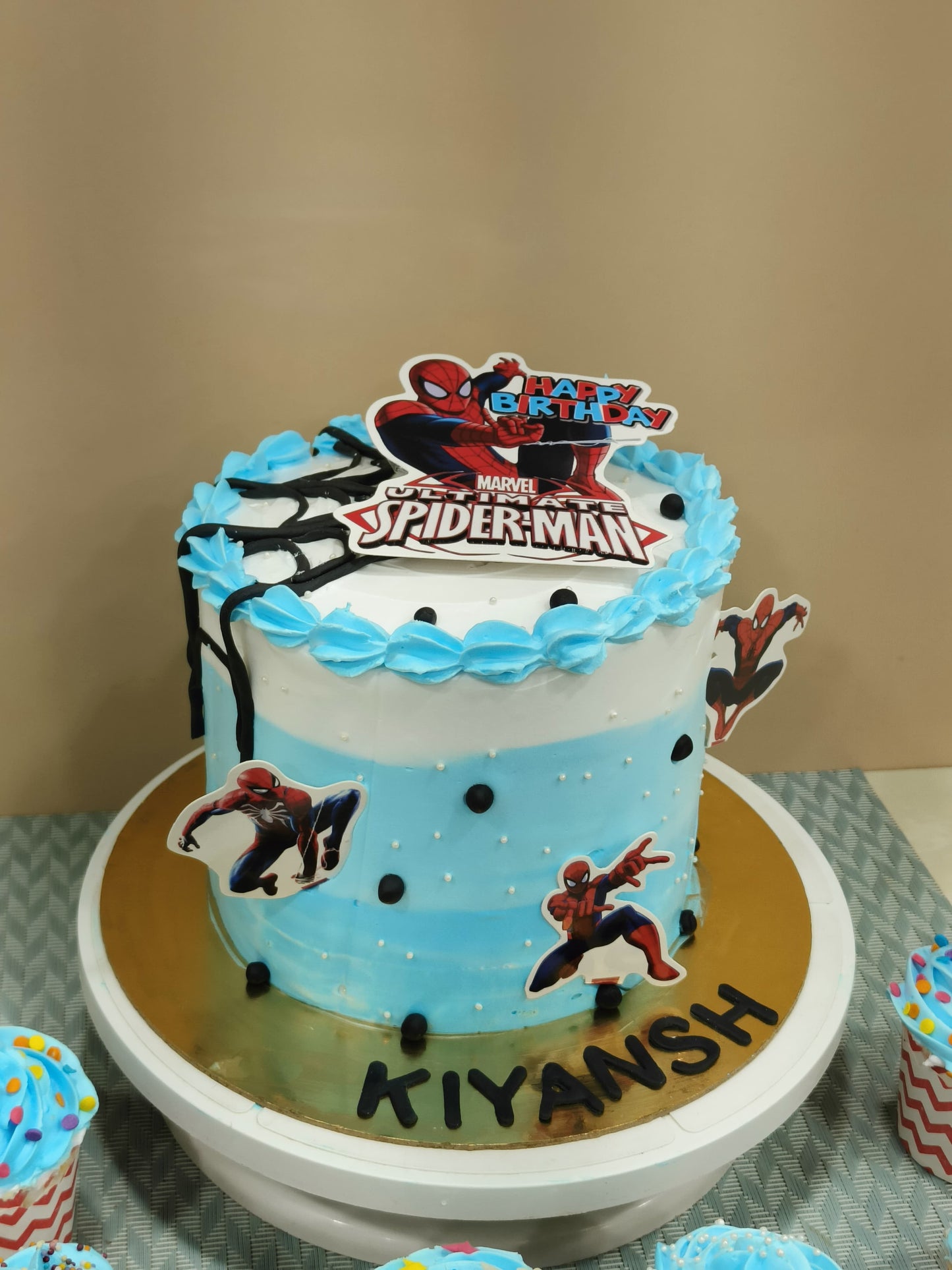 Ultimate Spider-Man Birthday Cake 🕷️