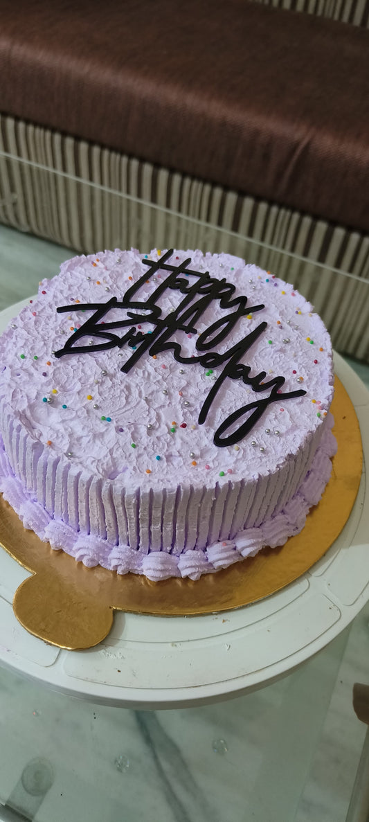Lavender Bliss Birthday Cake